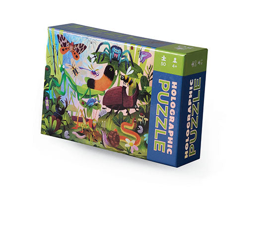 50 pc backyard bugs | holographic puzzle