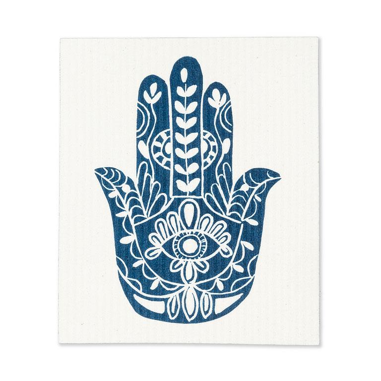 hamsa hand | swedish dish cloths