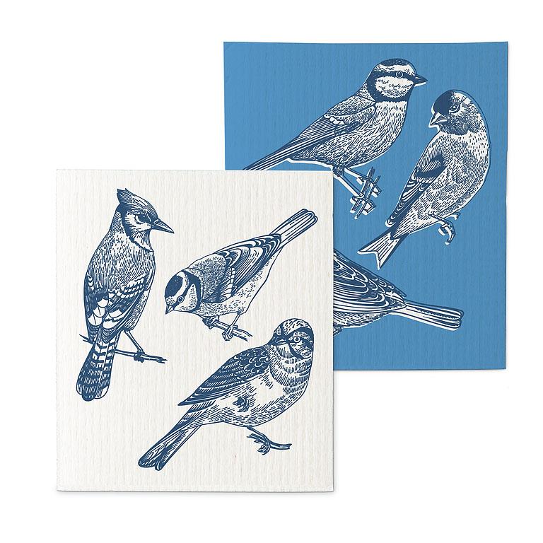 bird sketch | swedish dish cloths