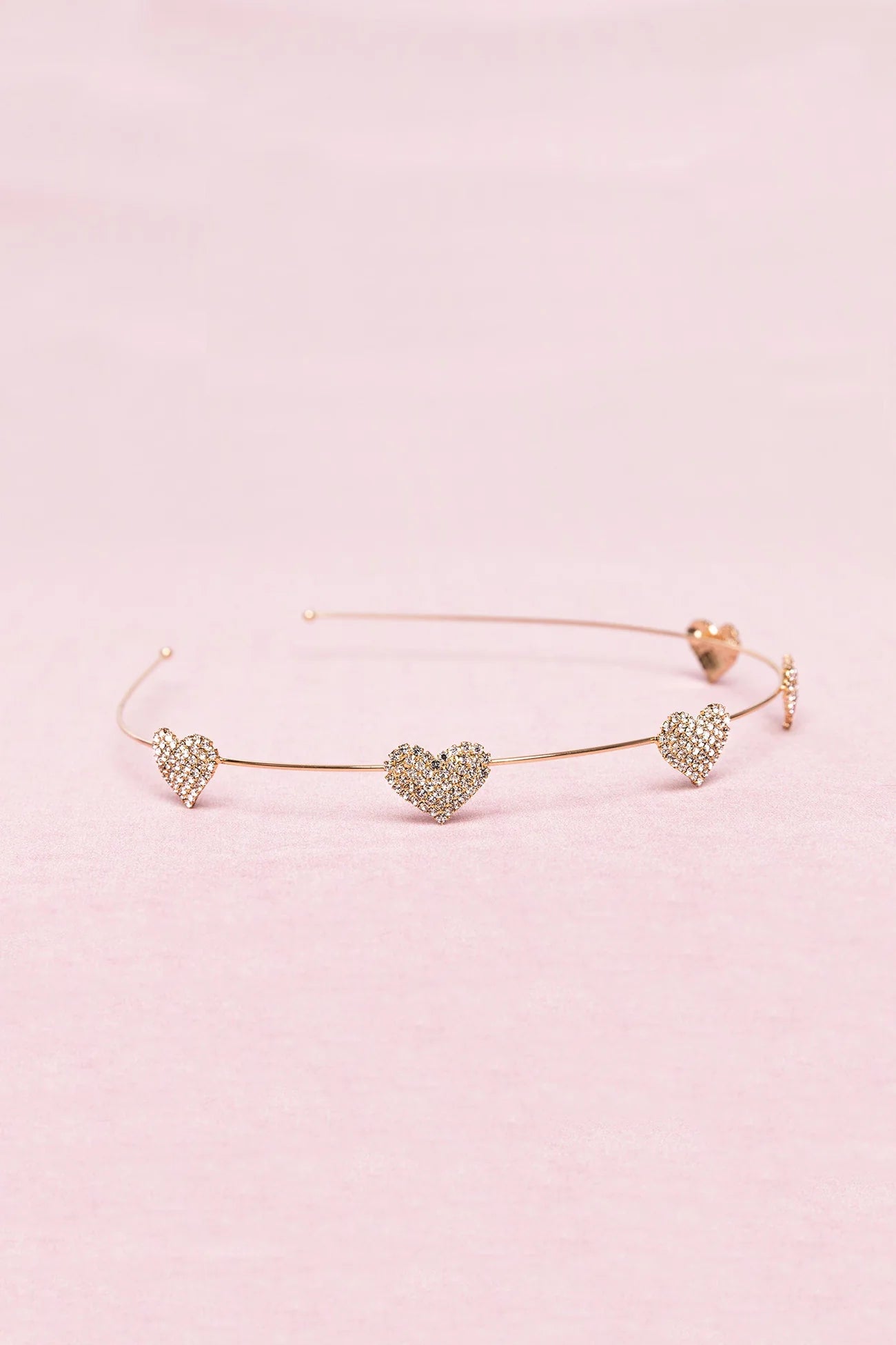 rhinetstone heart | headband