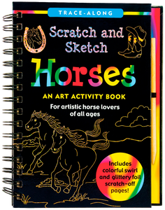 horses | scratch & sketch