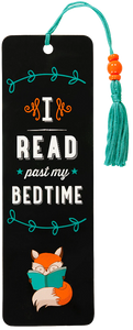 i read past my bedtime | beaded bookmark