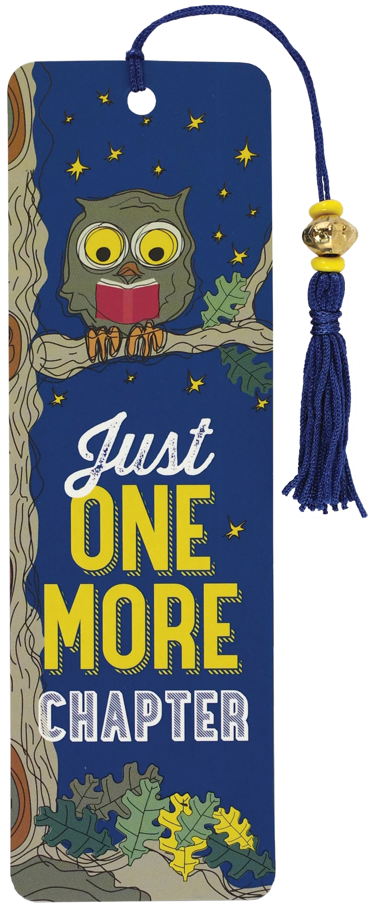 just one more chapter | beaded bookmark