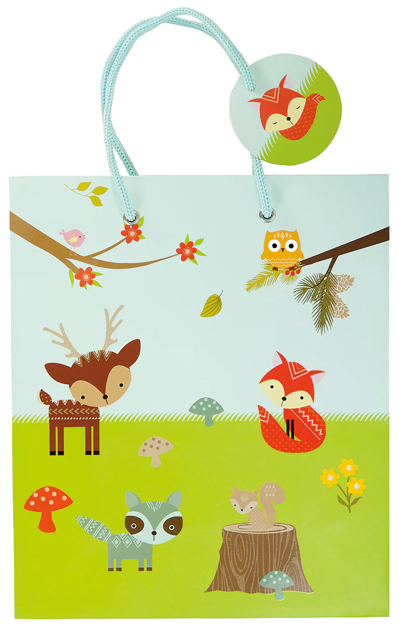 woodland friends | gift bag