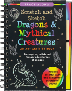 dragons & mythical creatures | scratch & sketch