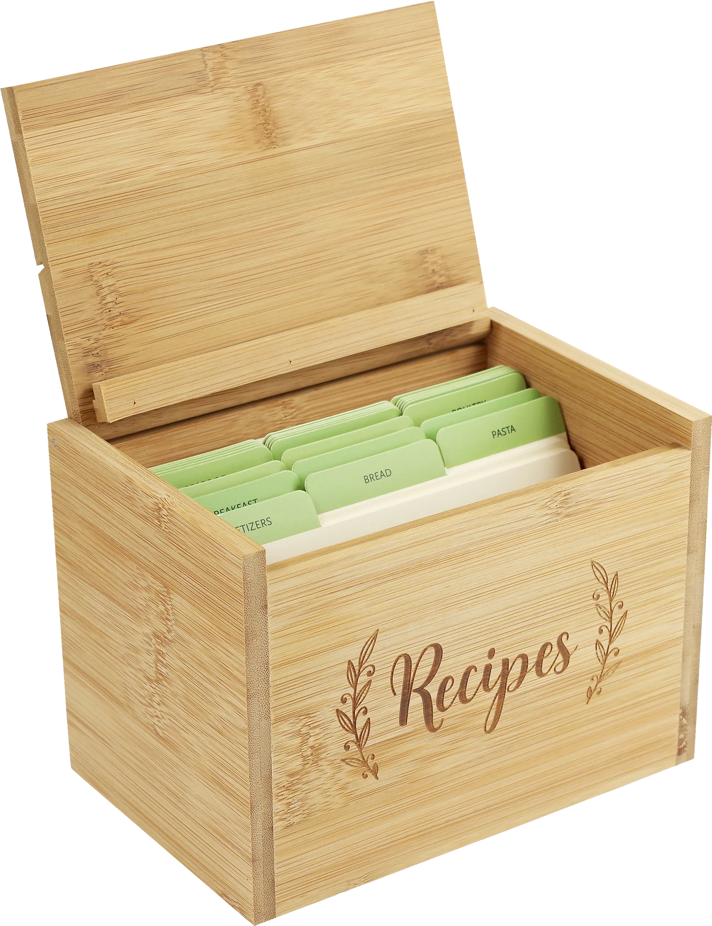 bamboo | recipe box