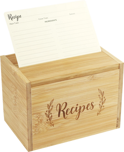 bamboo | recipe box