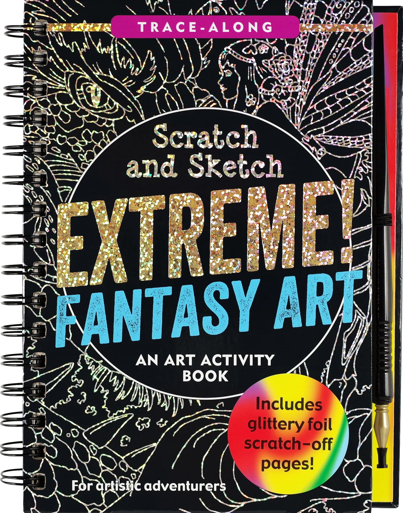 extreme fantasy | scratch & sketch