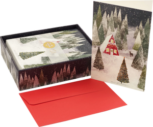 snowy evening | boxed cards