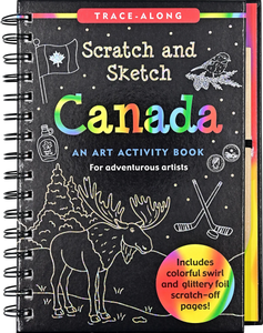 canada | scratch & sketch