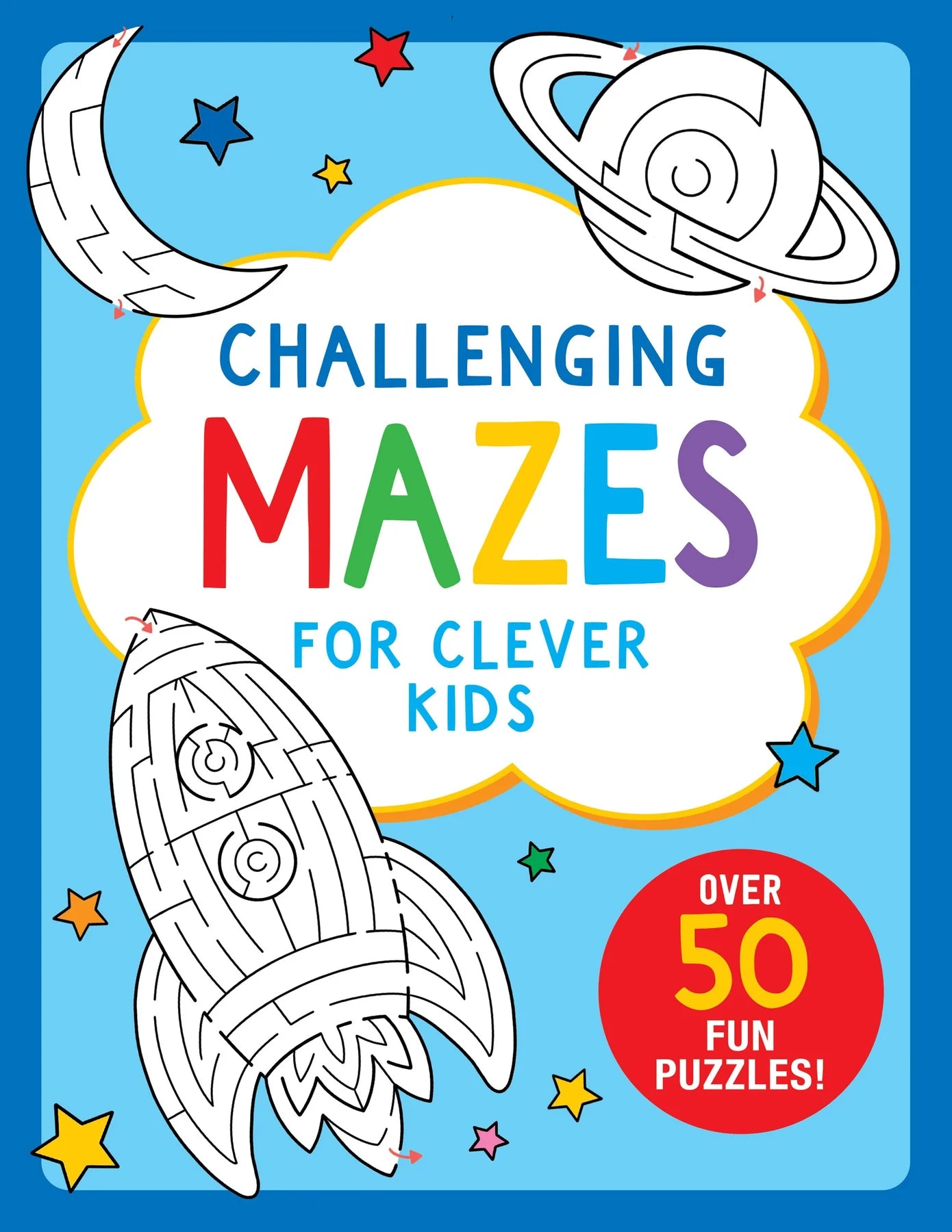 challenging mazes | activity book