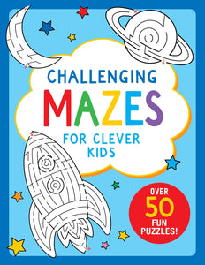 challenging mazes | activity book