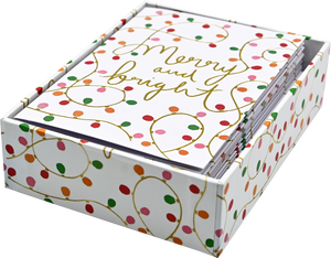 merry & bright | boxed cards