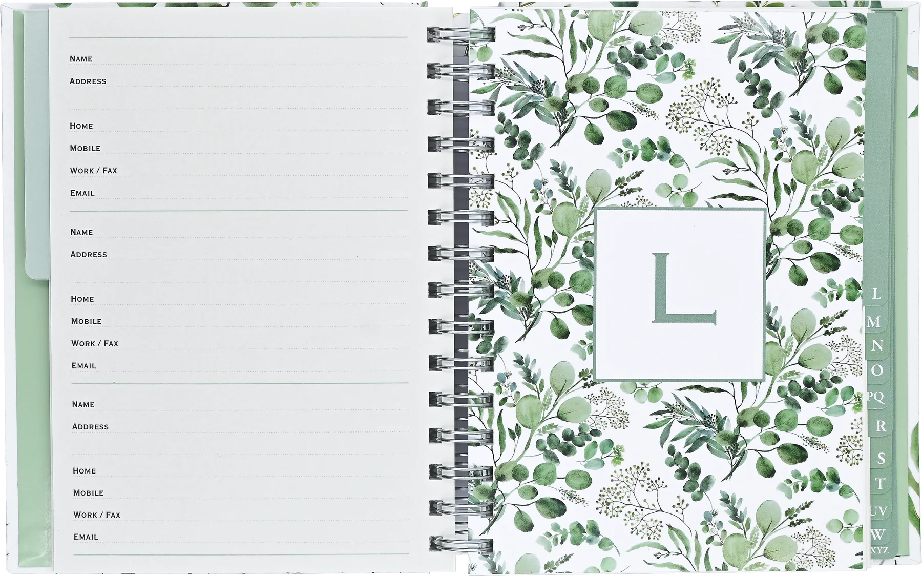 eucalyptus | large address book