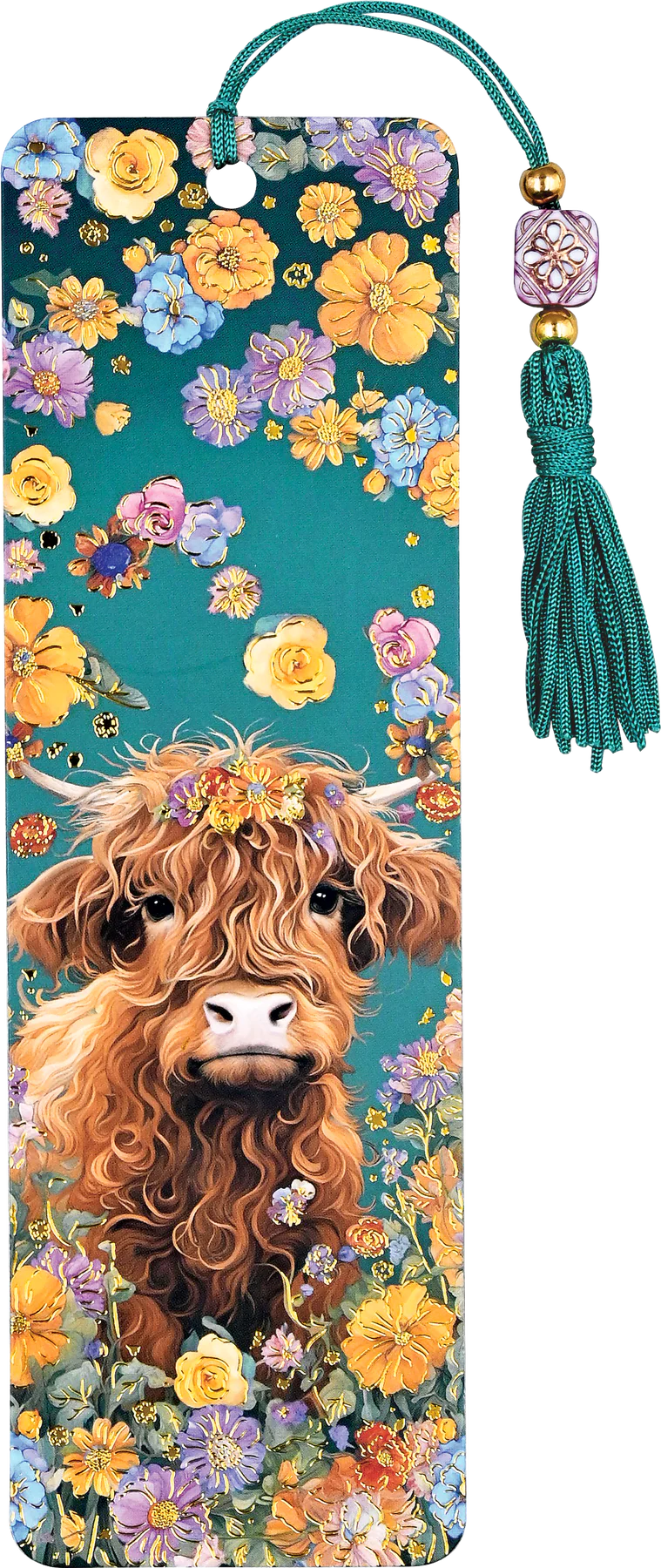 highland cow | bookmark