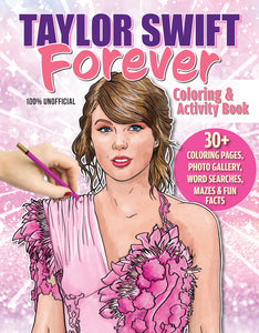 taylor swift forever | colouring & activity book