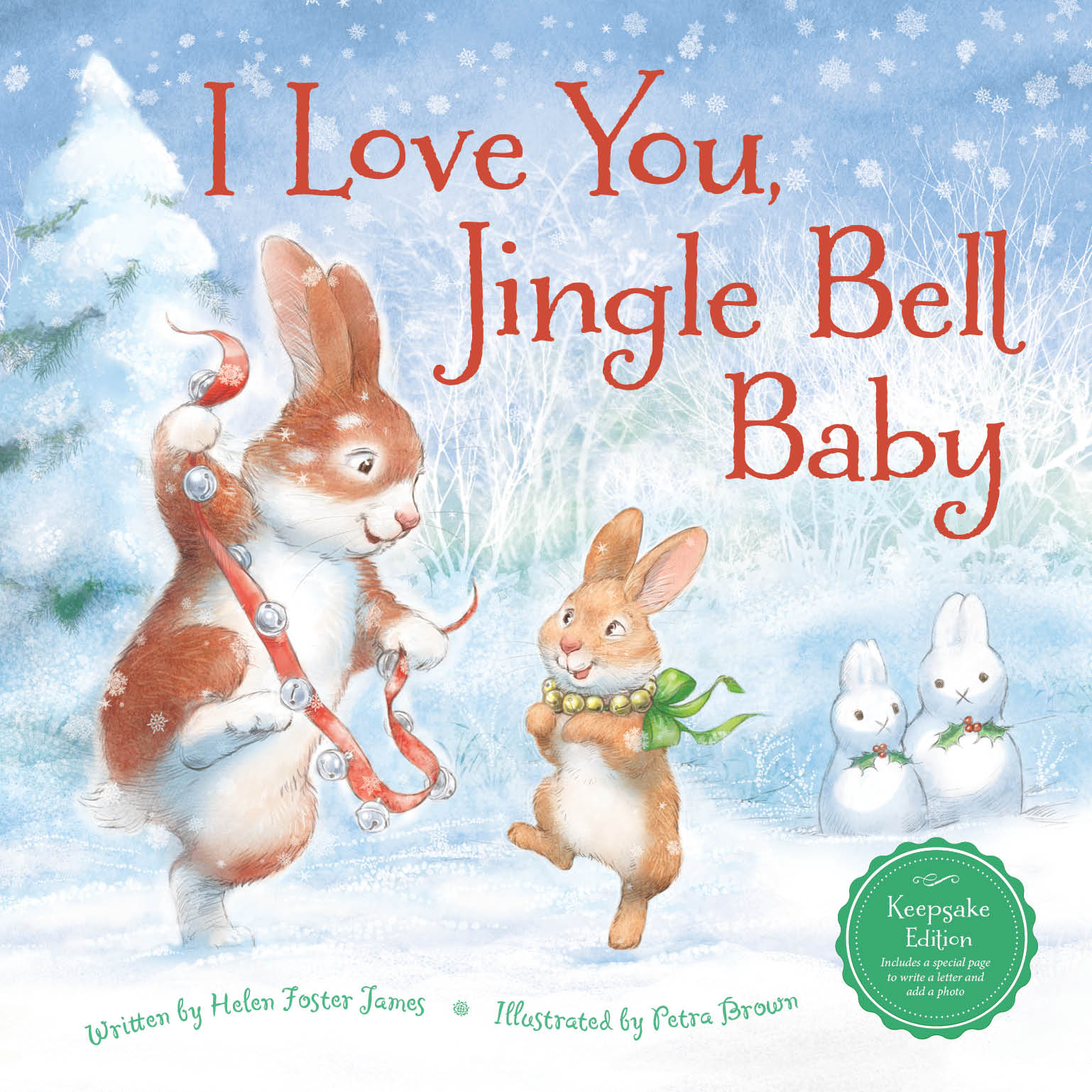 i love you, jingle bell baby | book