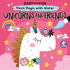 unicorns and friends | paint magic with water