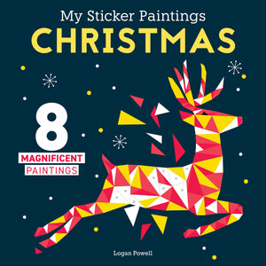 christmas | my sticker paintings