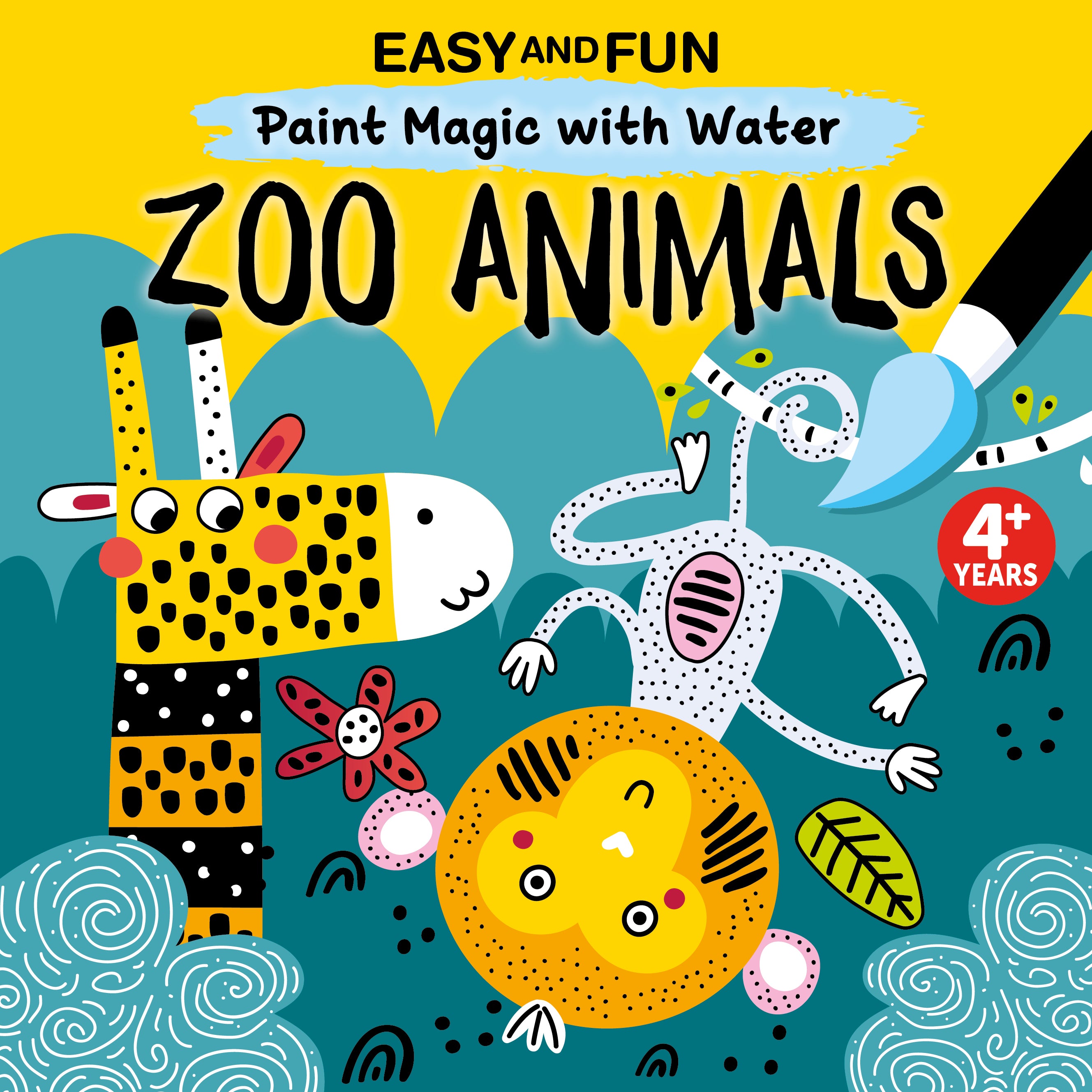 zoo animals | paint magic with water