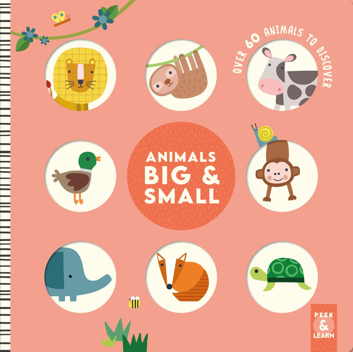 animals big and small | book