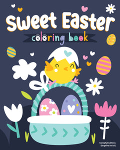 sweet easter | colouring book