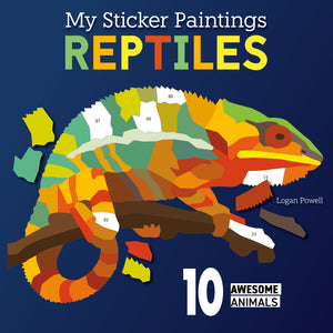 reptiles | my sticker paintings