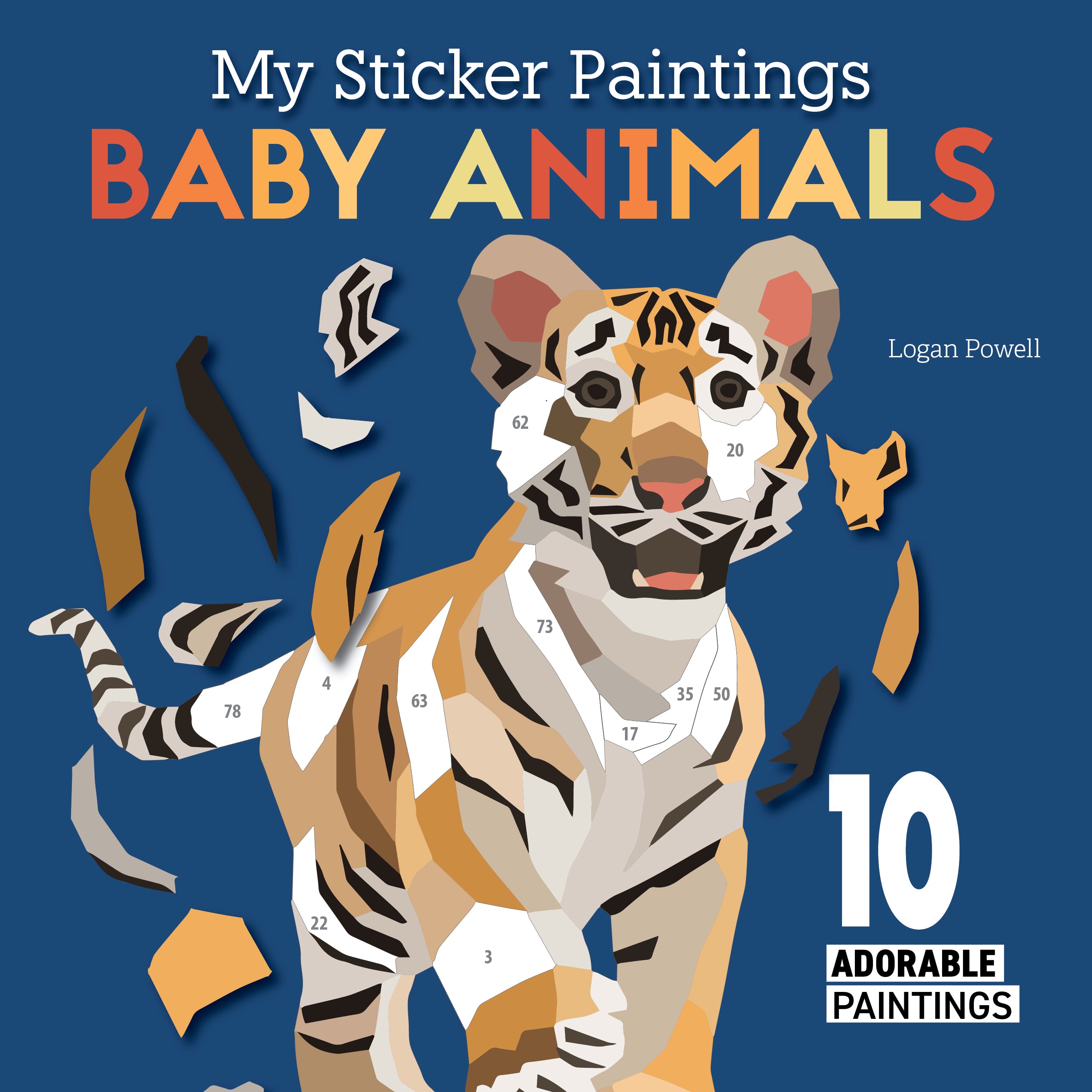 baby animals | my sticker paintings