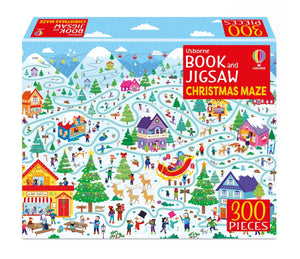 christmas maze | book & jigsaw