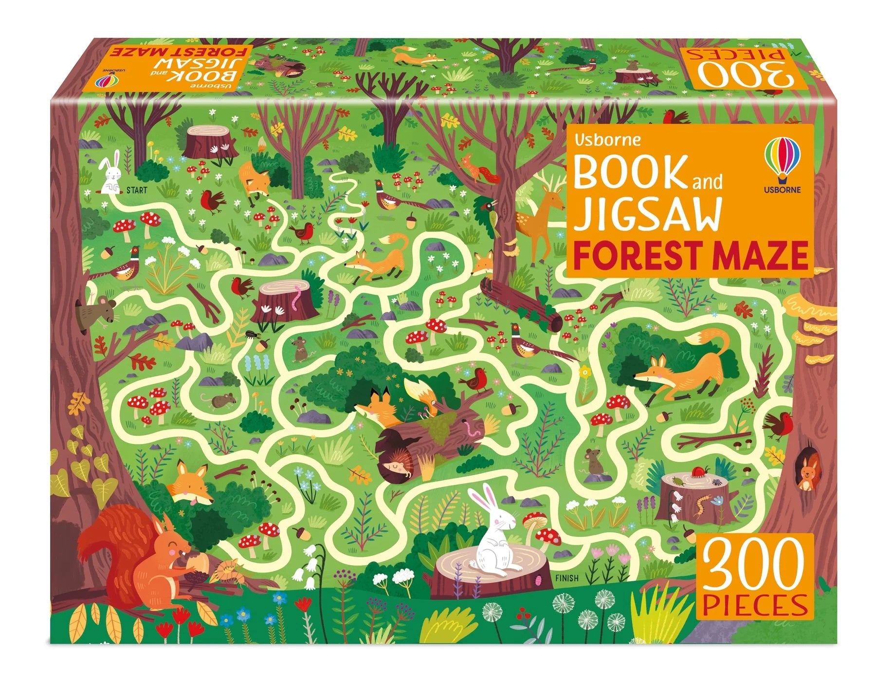 forest maze | book & jigsaw