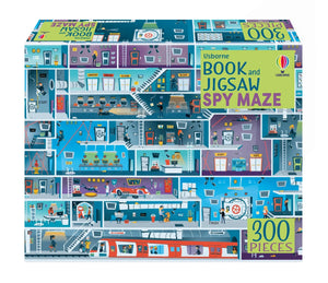 spy maze | book & jigsaw