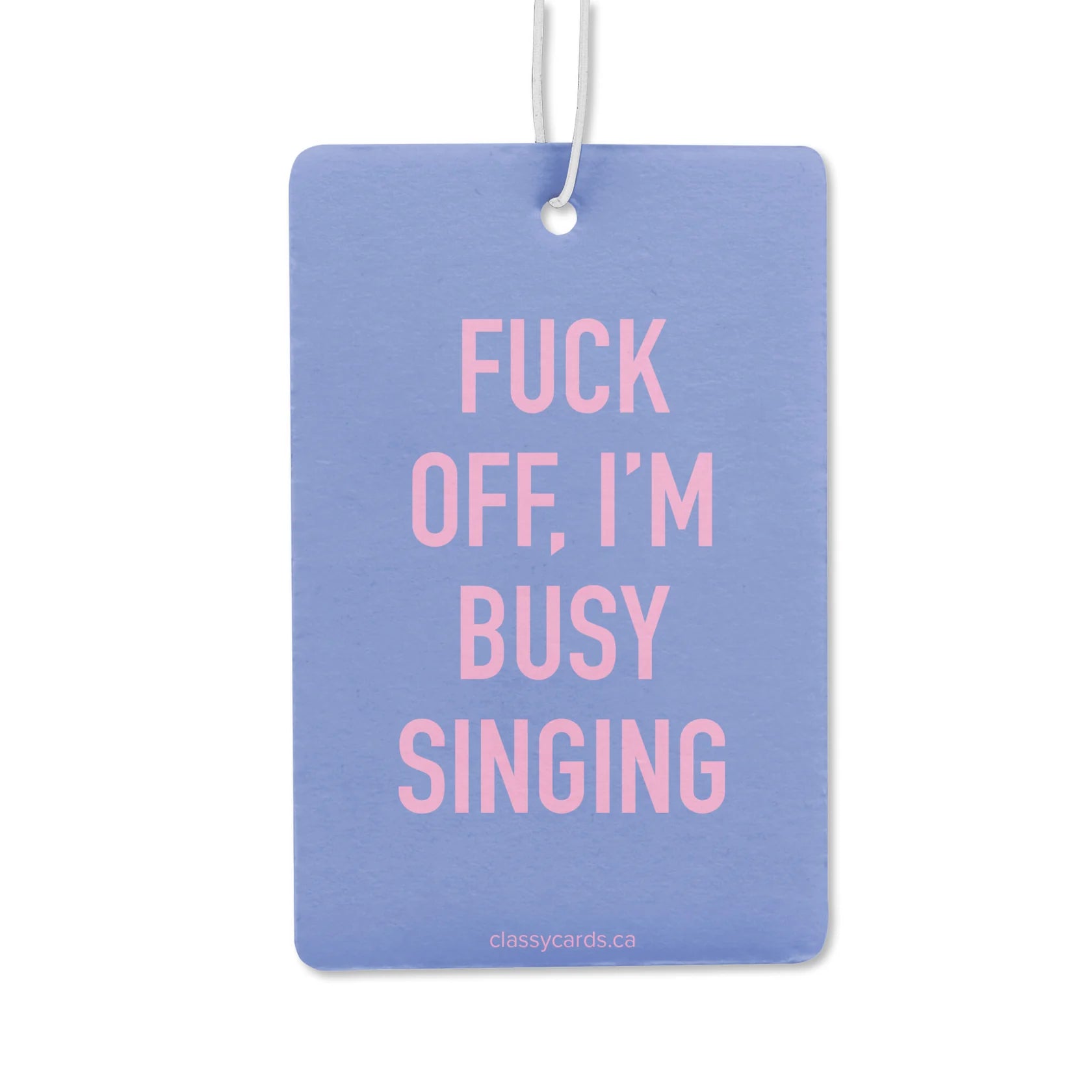 busy singing | air freshener