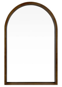 hardwood arch | mirror