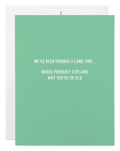 old friends | card