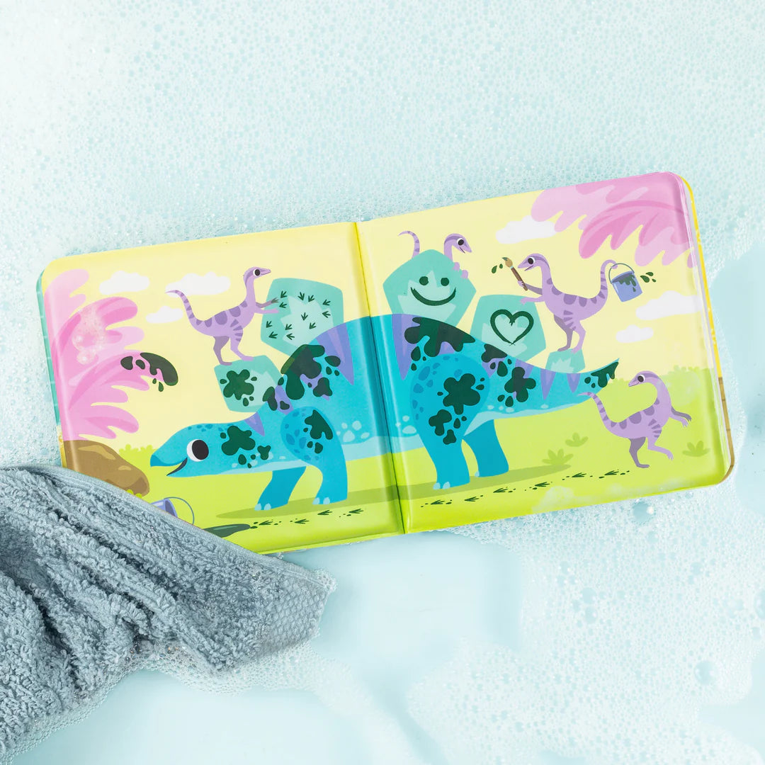 messy dinosaurs | bath book