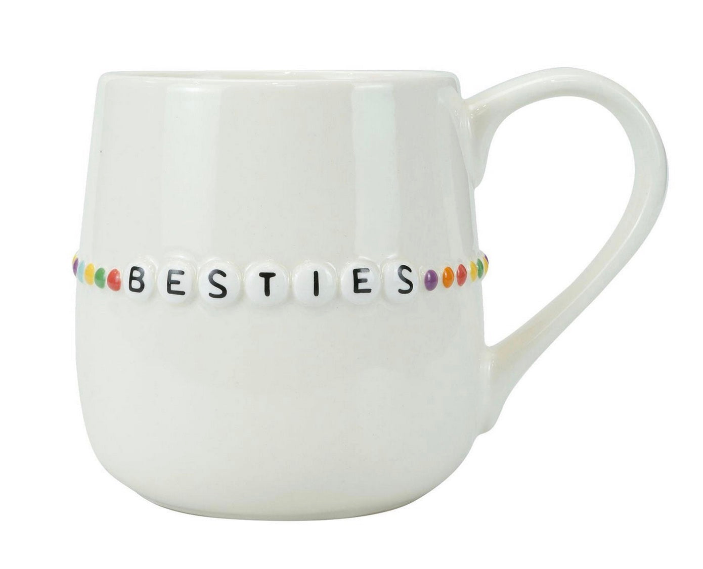 besties | beaded 16 oz mug