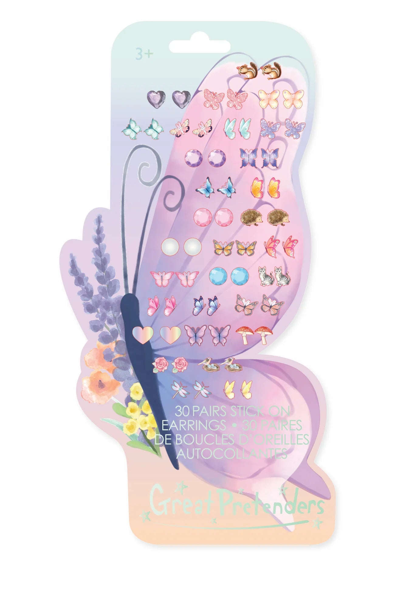 butterfly | sticker earrings