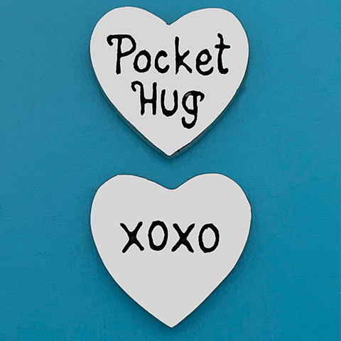 pocket hug | heart coin