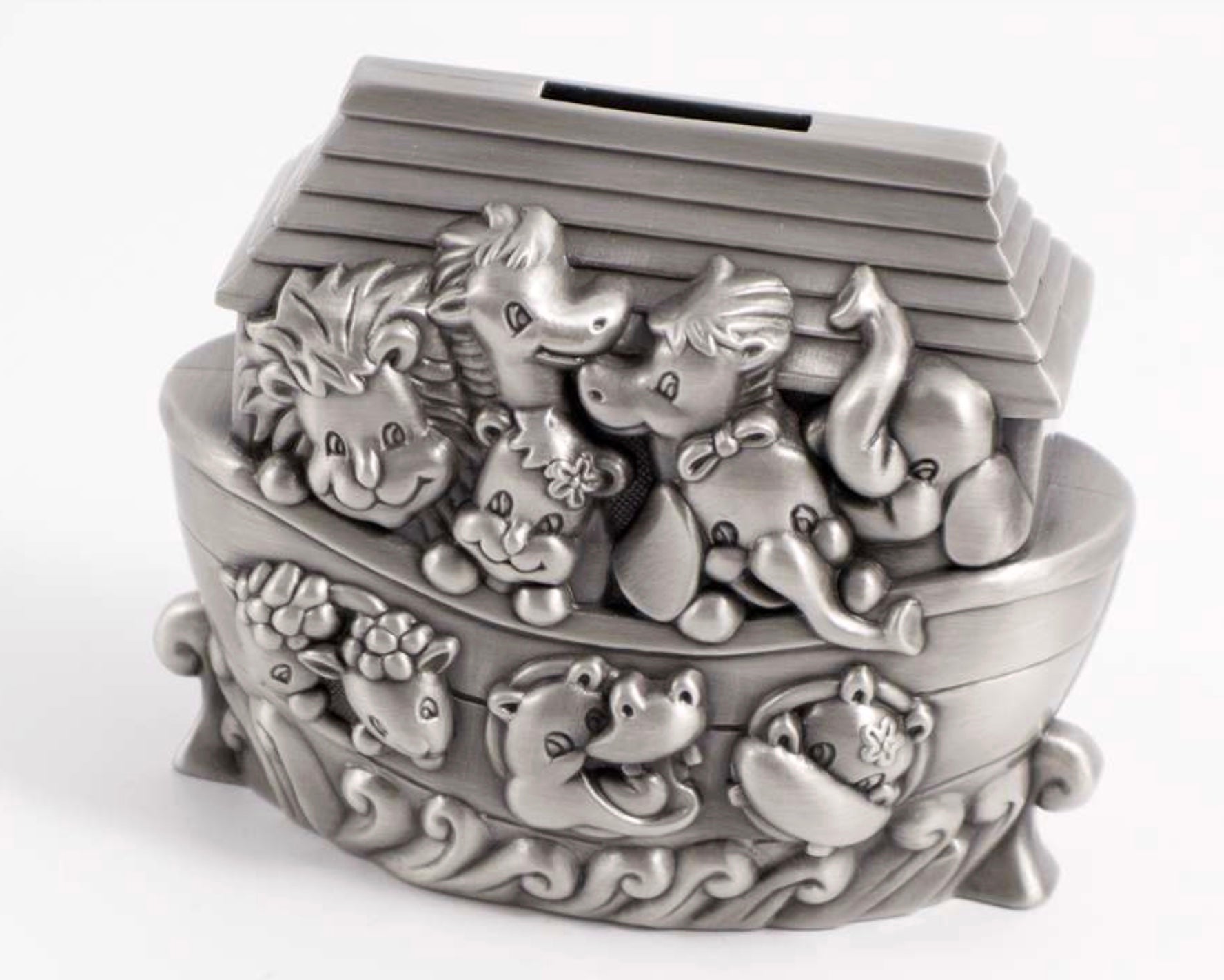 noah's ark | pewter coin bank