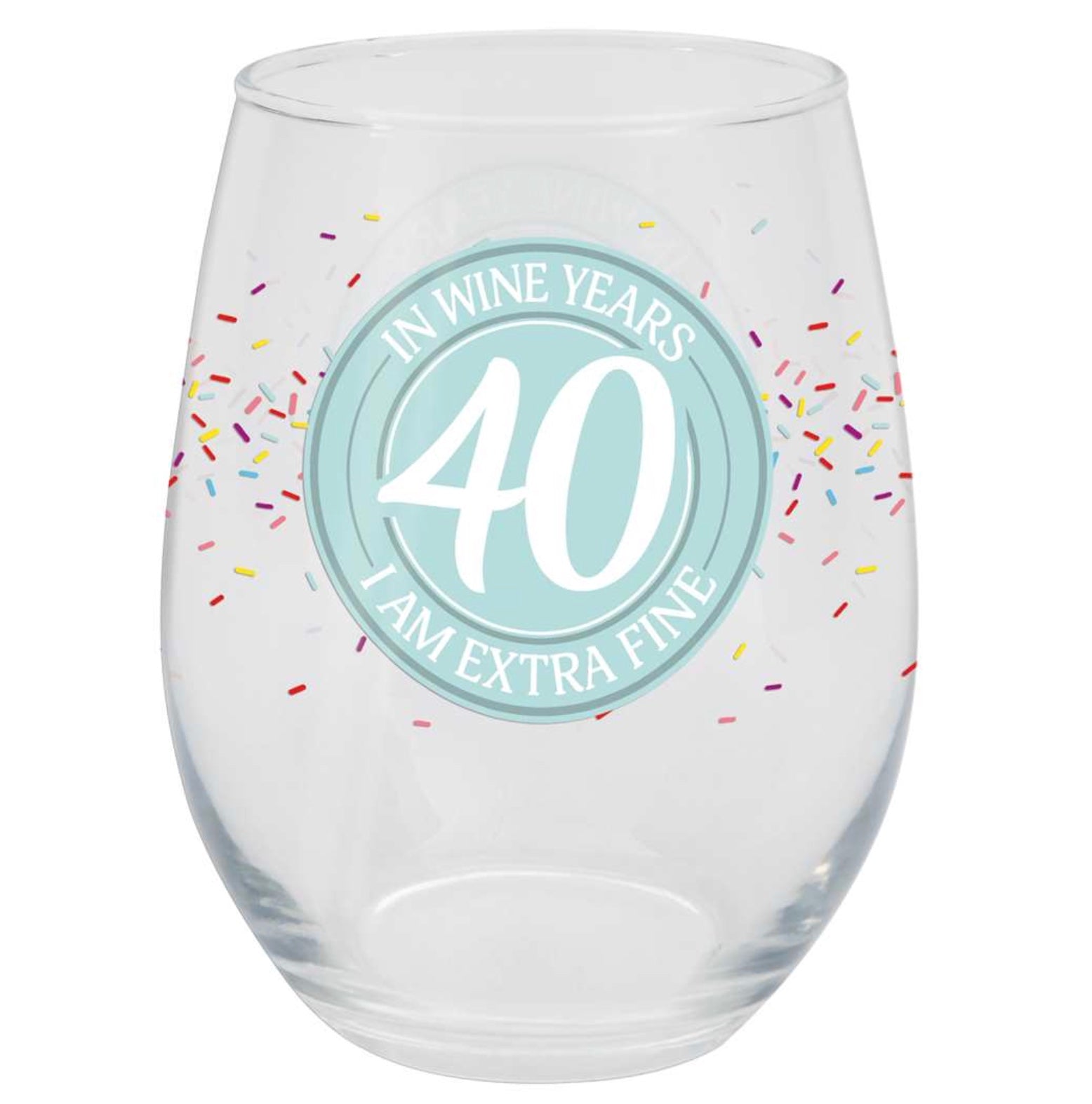 40 | stemless glass