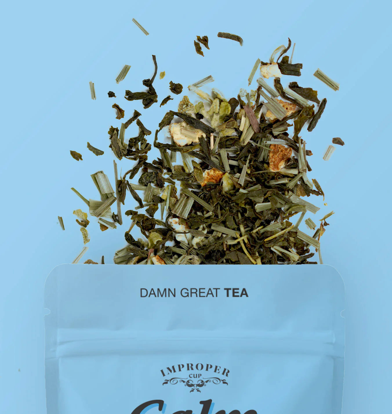 calm the f down | damn great tea