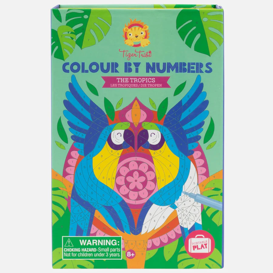 the tropics | colour by numbers