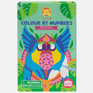 the tropics | colour by numbers