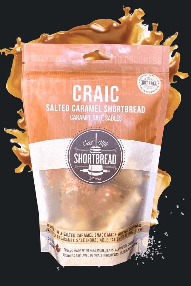 craic | salted caramel shortbread