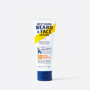 best damn | beard & face lotion