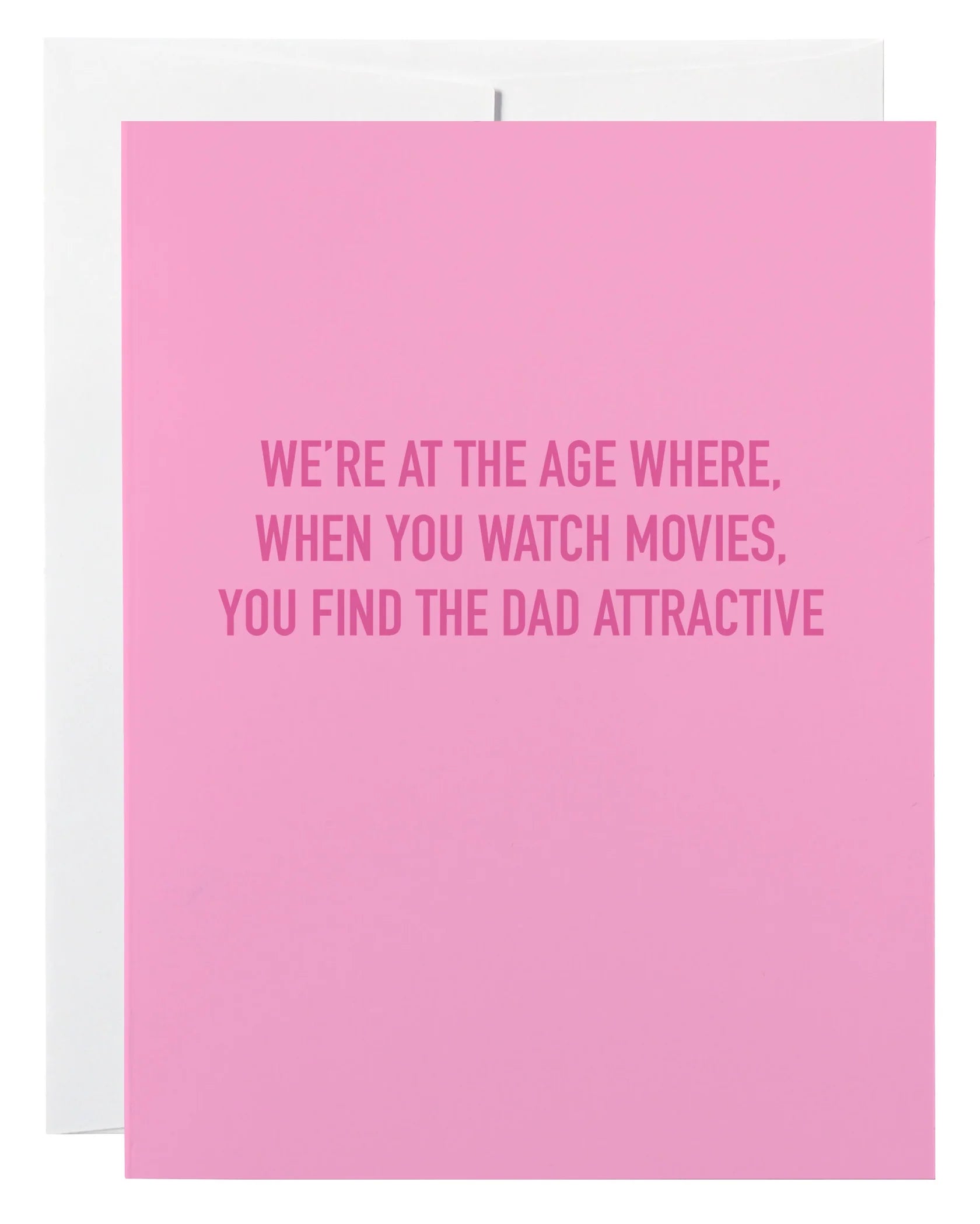 we're at the age where | card