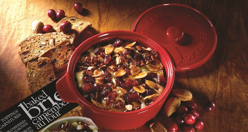 cranberry and almond | brie topper