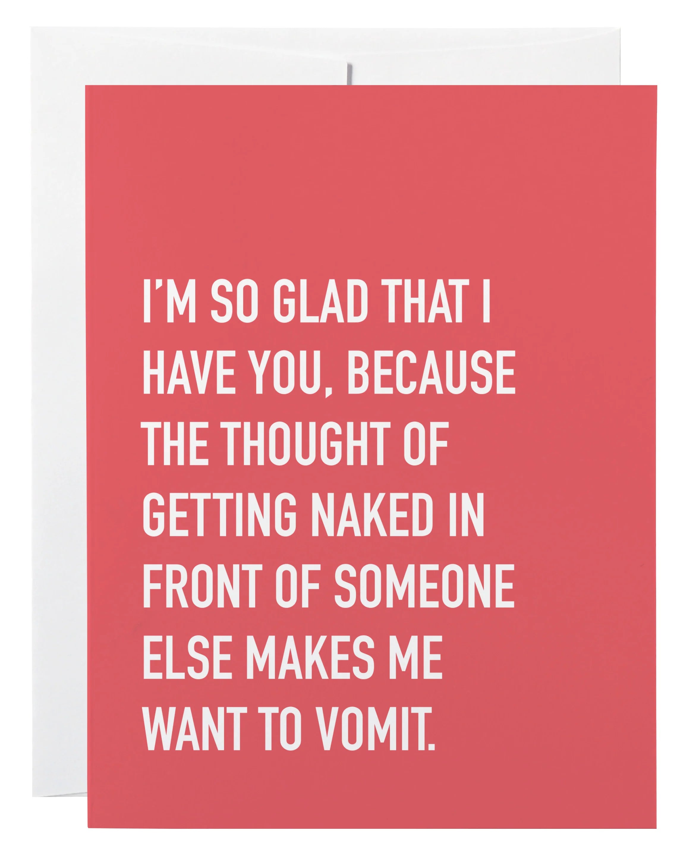 getting naked | card