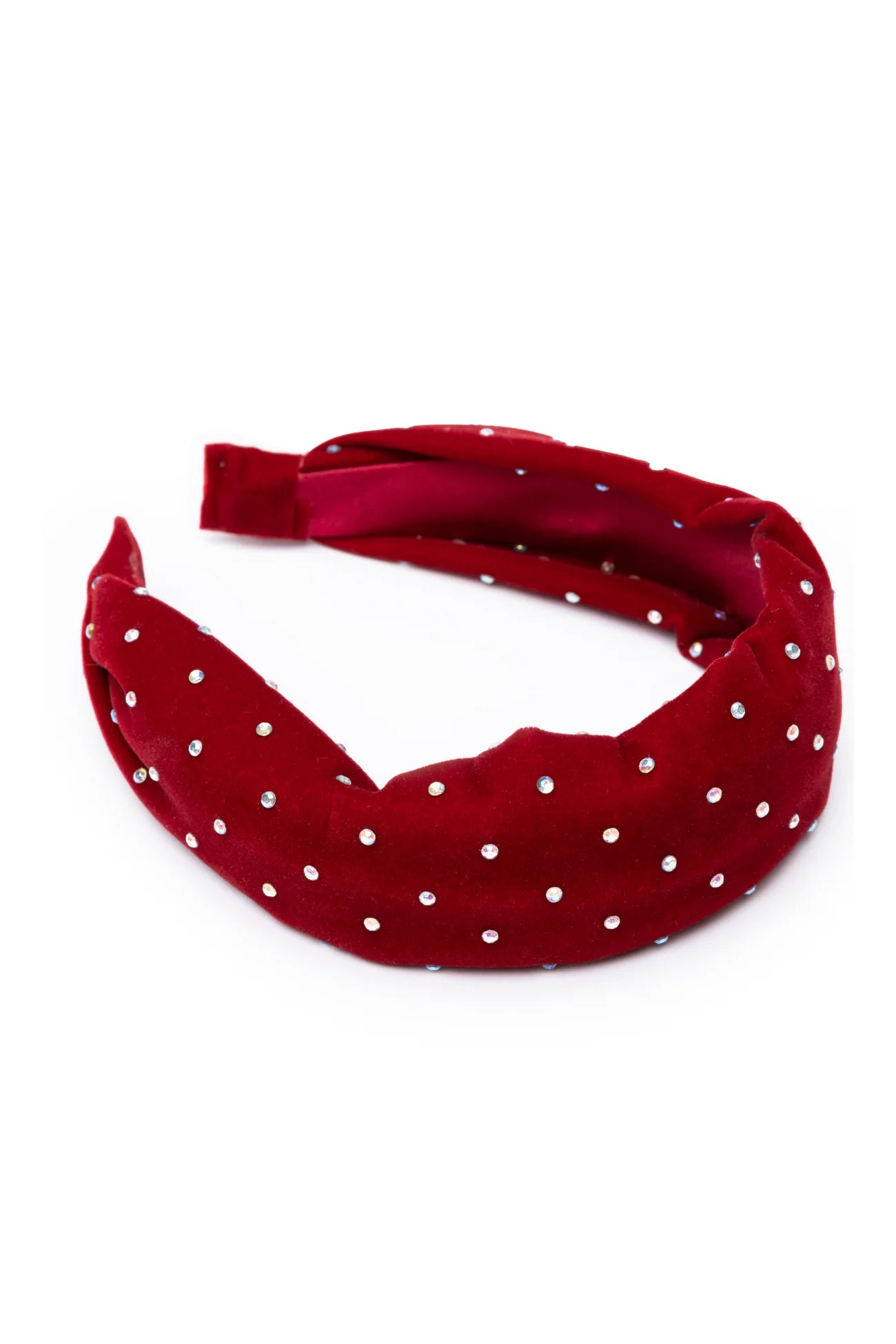 sparkle red velvet | headband