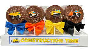 construction | milk chocolate sucker